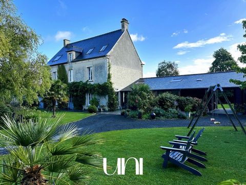 New exclusivity at Uni-Immobilier! Superb property of 500 m2 on 3000m2 of land Localisation: NONANT - 6 minutes from Bayeux and 15 minutes from the sea We fell in love with this charming property that will delight you with the serenity that emanates ...
