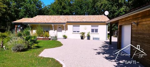 Discover this magnificent contemporary house in St Vivien de Médoc still under ten-year warranty. As soon as you enter, you will be greeted by a large living room opening onto the kitchen, ideal for entertaining your loved ones. The kitchen bathed in...