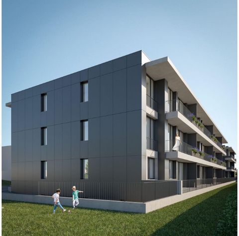 Located in Brufe, Vila Nova de Famalicão, this new development stands out for its excellent location and modern, innovative features. Just 5 minutes from the center of Famalicão, the building is strategically positioned to offer the perfect balance b...