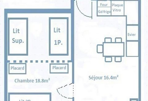 De residentie “Les Sétives” ligt in het hart van het resort, vlakbij de winkels en op 300 meter van de skiliften. Het heeft 5 ingangen en 3 verdiepingen (zonder lift). Niet-private collectieve parkeerplaats voor de woning. Aussois - Residentie 