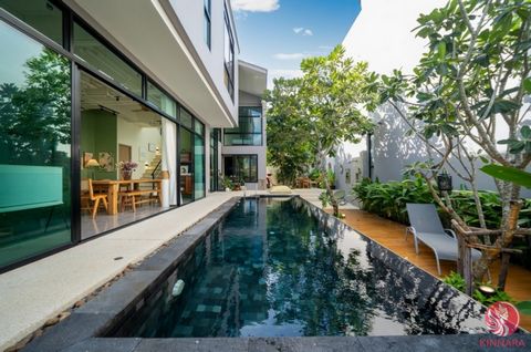 Experience luxury in this 4-bedroom, 4-bathroom villa offering clean, cozy accommodations for a true home-away-from-home experience. Situated in Cherng Talay, just 7-10 minutes from Bangtao Beach, the villa features a private fitness area, sauna, and...