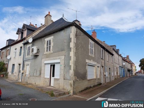 Fiche N°Id-LGB167010: Clugnat, secteur 10 mns de boussac, House of about 92 m2 comprising 5 room(s) including 3 bedroom(s) - View: Village - Construction Pierres - Ancillary equipment: cellar - attic - and Reversible air conditioning - heating: Aerot...