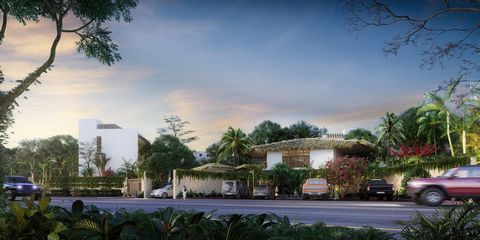 Wake up and understand the call of nature. 41 residences from 1 to 3 bedrooms await you surrounded by lush vegetation and designed in perfect harmony with the wind water and light that the jungle offers. In a balance between the vernacular and the co...