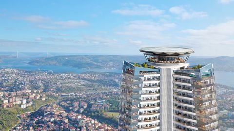 Unparalleled Luxury at Istanbul’s First ETRO-Branded Residence Discover the epitome of refined living with this meticulously designed 1-bedroom apartment, situated on the 8th floor of the prestigious RAMS BEYOND skyscraper in Maslak. Combining Italia...