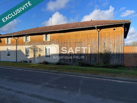 À la recherche de calme et de charme à la campagne ? Vous êtes bricoleur et aimez les projets de rénovation ? Cette ancienne fermette, pleine de potentiel, n'attend que vous ! Située dans un charmant village au cœur de l'Argonne, cette maison se comp...