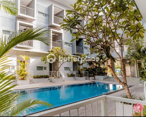 Prime Kerobokan Real Estate - Apartamento de 1 dormitorio totalmente amueblado con alto potencial de alquiler Precio de venta de 950 millones de IDR hasta 2042 ¿Está buscando una inversión inmobiliaria inteligente y económica en Bali? Este elegante a...