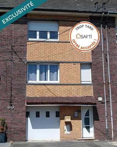 Maison bel-étage avec jardin et garage