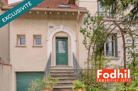 Maison familiale de charme – 117 m² avec jardin et sous-sol total – Sceaux.