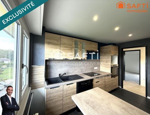 Superbe appartement de 4 pièces disposant d'un balcon, d'une cave, et d'un garage !