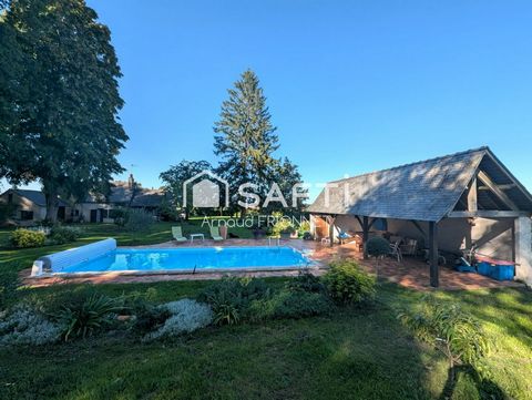 RARE. MAISON avec dépendances et piscine sur très grande parcelle.