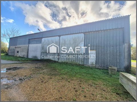 Hangar et parcelle de terrain agricole