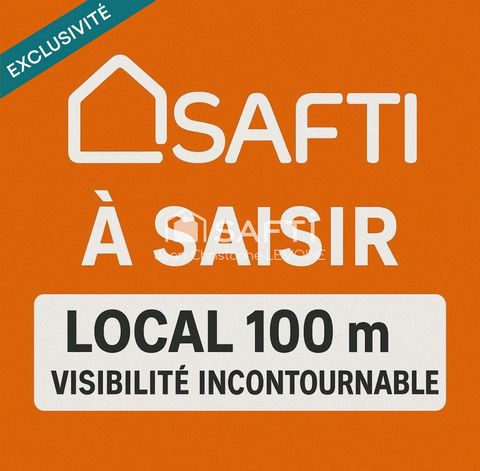 Local 98 m2 forte visibilité pour activité de service
