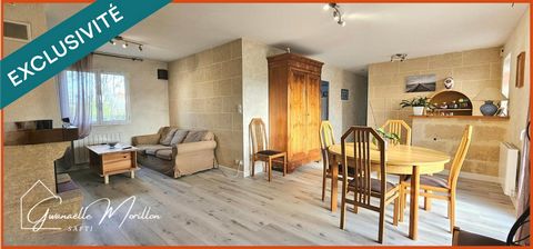 maison 3 ch et 1 bureau, double garage 58m²