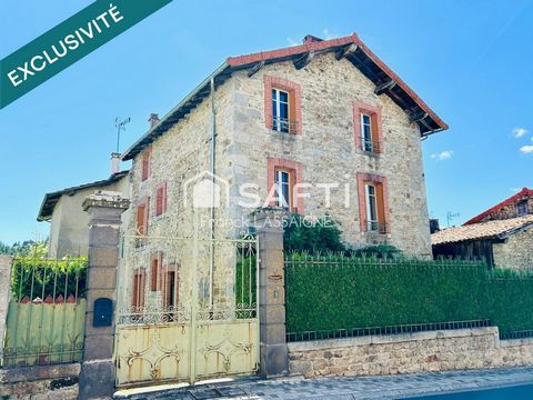 Maison en pierres 3 chambres avec jardin