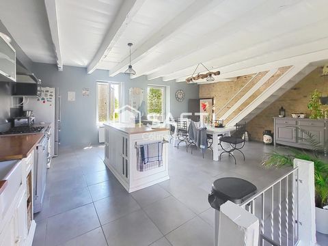 Charmante longère en pierre de 150 m² – 3 chambres – cadre paisible à Guégon