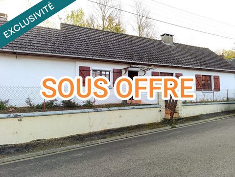 Maison à rénover 64 m² – Terrain 373 m² – 15 min d’Abbeville