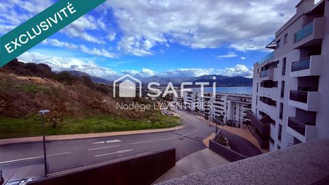 Studio T1 récent vue mer, cave et parking - Ajaccio