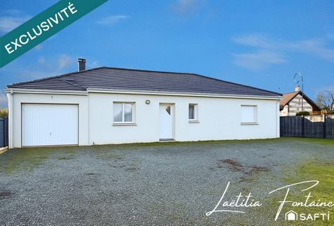 Au cœur du bourg, pavillon de plain-pied.