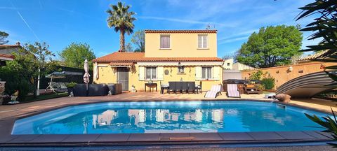 Villa 125 m&#178; en R&#43;1 avec piscine &#43; spa &#43; 575 m&#178; de terrain clos et arbor&#233;