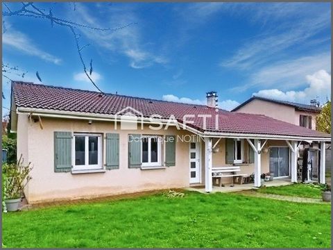 Maison de plain pied 81m² 3chb terrain de 600m²