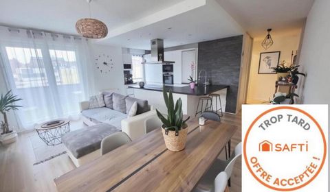 À Vendre – Appartement T3 lumineux avec balcon et double parking en sous-sol sécurisé