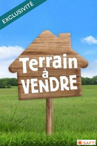 Joli terrain constructible sans vis à vis