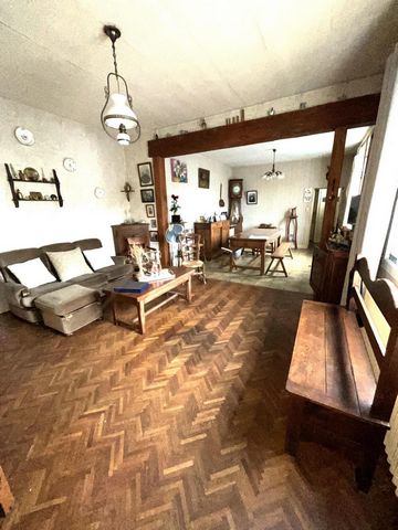 Grande longère, garage, jardin.