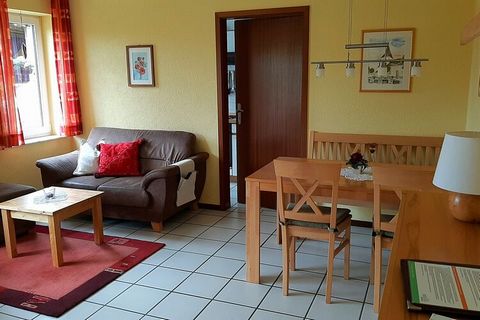 This modern 1-bedroom apartment is in Strotzbüsch, in the heart of the Volcano Eifel region. It is ideal for a couple and can accommodate 2 guests. This apartment has a furnished garden for you to unwind and relax after a long day. The forest is 300 ...