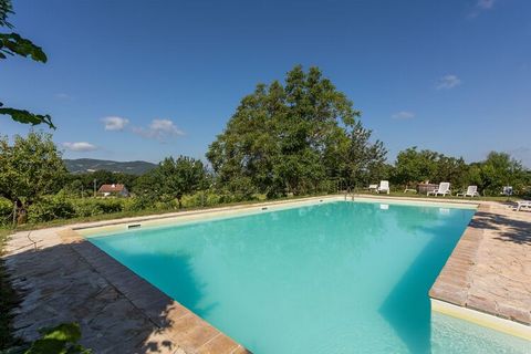 This mansion is situated in Umbertide and has 1 bedroom which can accommodate 4 people at a time. You can enjoy the freshness of the swimming pool provided by this mansion. It makes an ideal accommodation for a family. The mansion is situated in the ...