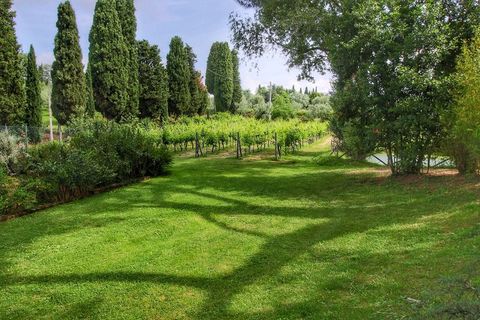 I åsene mellom San Gimignano og Torrita di Siena og nær Sinalunga er en spesial eiendom blant oliventrær, vingårder og sypresser. Eiendommen ligger en villa med privat basseng og et vakkert landlig hus med flere leiligheter, en hytte og et felles svø...