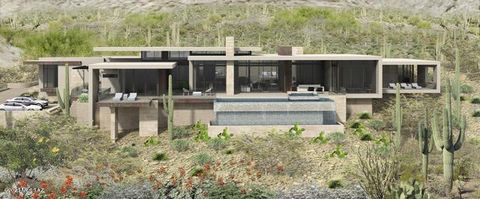 Poised at the highest parcel in Tucsons illustrious Pima Canyon Estates, an unparalleled soon to be built residence awaits with unobstructed 360 degree views of the tremendous pima canyons and awe-inspiring city scape below. This eminent vision of lu...
