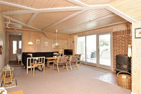 Spacious holiday cottage located on a natural plot. The kitchen has been modernised in 2000. Major towns in the area are Varde and Esbjerg. The small town of Varde is also interesting to visit. If you would like to visit a major town, Esbjerg is a go...