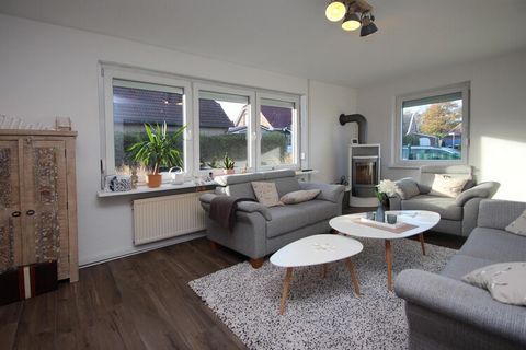 Fresh North Sea air drives away cloudy thoughts - see for yourself! After a mudflat hike, settle down comfortably in your comfortably furnished holiday home near the seaside resort of Neßmersiel. On the terrace of the garden property you can enjoy th...