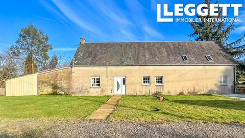 A26670LSL50 - Presently arranged as a two bedroom home with the potential to create a three bedroom family home with an attached two bed gite, with an attached outbuilding. Situated on a generous plot of just over half on acre, mostly laid to lawn su...