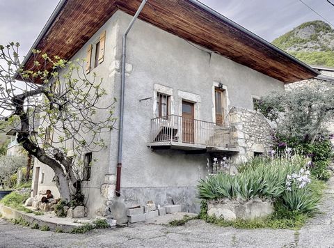 In the town of Brison les Oliviers, a stone's throw from the lake, large village house from the 1800s to be completely restored including on the ground floor, garage, workshop, storeroom and beautiful vaulted cellar. Above, dilapidated house comprisi...