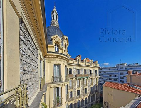 Superb bourgeois apartment of 156 m2 in Nice Authentic charm and generous volumes for this exceptional T4. Located on the 3rd floor of a bourgeois building from the 30s with elevator, near the Alsace-Lorraine Garden, apartment of character ideally lo...