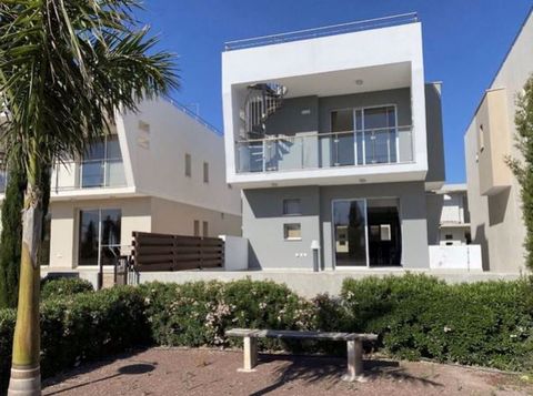 Three Bedroom Detached Villa For Sale In Chloraka, Paphos - Title Deeds (New Build Process) This is a new development of detached villas with a beautiful ultra-modern design. The project is located at a prime residential area in Chloraka, Paphos clos...