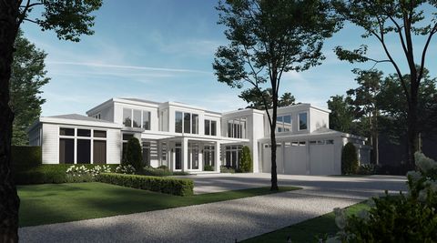 Spectacular custom new construction finished to the highest standard. Open floorplan, modern design on private 5+ acres with main house, guest house, tennis court, pool, spa on a private lane in one of Greenwich's most coveted neighborhoods less than...