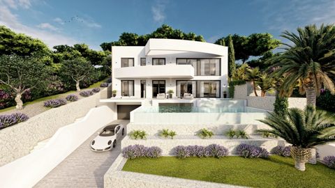 Under construction: luxurious villa in Sierra Altea By the end of 2024, Altea will have another beautiful newly built villa. This luxury property will be realised in Sierra Altea, only 650m from the nearest golf course. Quietly located yet in less th...