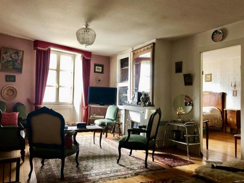 39110 SALINS-LES-BAINS - DOWNTOWN - VERY NICE APPARTEMENT 130 M2 - 5 ROOMS - CROSSING, QUIET AND BRIGHT - STUNNING VIEW: effiCity, via Sylvain Gaudeau, offers you, in exclusivity, in the heart of the city, this apartment crossing 121,85 m² law Carrez...