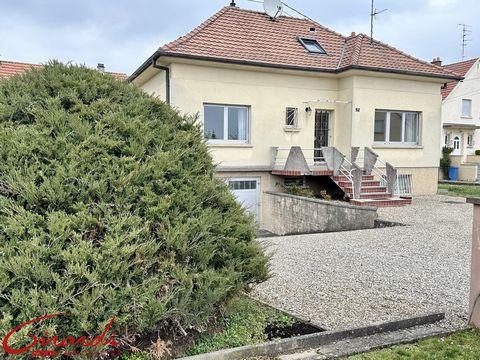 SINGLE-STOREY DETACHED HOUSE 100 M2 ON THE GROUND, ON 5.95 ARES OF LAND, 4 BEDROOMS, BASEMENT AND GARAGE... ONLY AT GIRARDI IMMOBILIER, VIRTUAL VISIT AVAILABLE ON OUR WEBSITE GIRARDI-IMMOBILIER-68 !! Ground floor 72 m2: large entrance, independent fi...