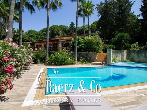 This unique estate, built in the early 1990s and recently renovated to high standards, is truly impressive. The villa sits on a large plot of land with an established garden featuring palm trees, diverse foliage, and colourful flowers. This lush, sec...