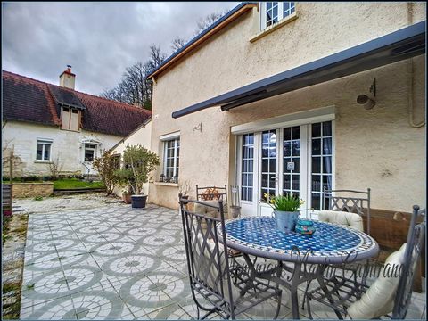 Dpt Loir et Cher (41), à vendre VILLEDIEU LE CHATEAU maison P5 de 168,4 m² , cave, jardin, terrasse, ruisseau