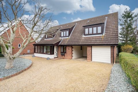 In the heart of a lovely Broadland village, yet tucked away from view and set well back, this home is the very definition of a hidden gem. In the same ownership since it was new, it’s been a much-loved family home for well over 40 years and has been ...
