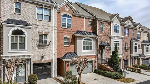 Discover Lafayette Square, an esteemed gated community nestled in the heart of Sandy Springs. This sought-after neighborhood boasts tranquility and a welcoming atmosphere for families. Step into the entry-level sanctuary featuring a versatile bedroom...