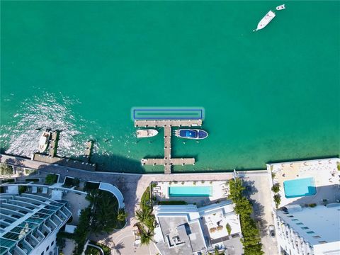 Live limitlessly with this incredible opportunity to own a 75ft boat dock in Miami Beach! This dock can be purchased as one or two separate docks, with a 35ft and a 40ft option available (each with its own power and electrical set up). Situated in a ...