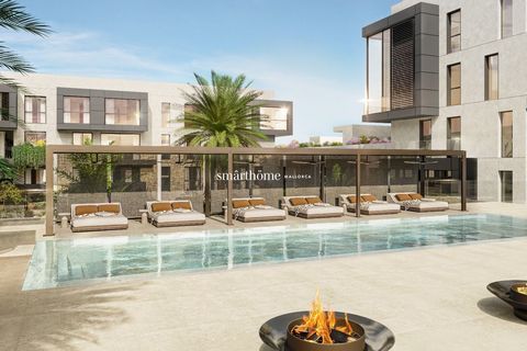 Luxurious new construction apartment of 143,61 m2 located in the emerging area of Nou Llevant, for sale.The property has 1 bedroom, 1 bathroom, fully equipped kitchenette, terrace of 52.86 m2 and elevator.The building has exclusive common areas that ...