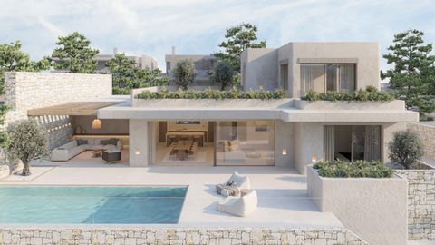 Splendid newly built residence located in one of the most prestigious and desired areas to reside in the Costa Blanca, between Pinar del Advocat and Benimeit, in the charming coastal town of Moraira, just 2.5 km from the beaches, the old town, the fi...