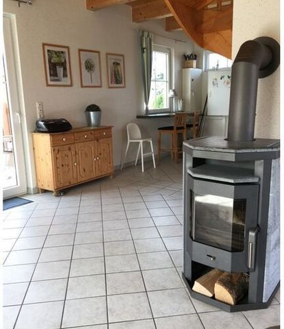 Lovingly and high quality furnished, bright holiday home on a large communal property. A house in which you immediately feel comfortable.