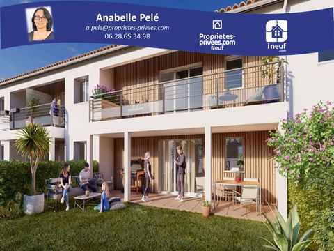 Le Fenouiller 85822 - Anabelle Pelé vous propose cet appartement T2 de 40 m² situé en rez de jardin de la résidence composé d'un séjour/cuisine (23.5 m²) donnant sur une terrasse de 6 m² et d'un jardin privatif de 22 m² exposé sud, de 1 chambre (10.8...